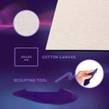 3D PICTURES Famous Masterpieces DIY set ”Koi Carps”