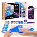 3D PICTURES Famous Masterpieces DIY set ”Big wave in Kanawaga”