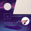 3D PICTURES Famous Masterpieces DIY set ”Starry night”