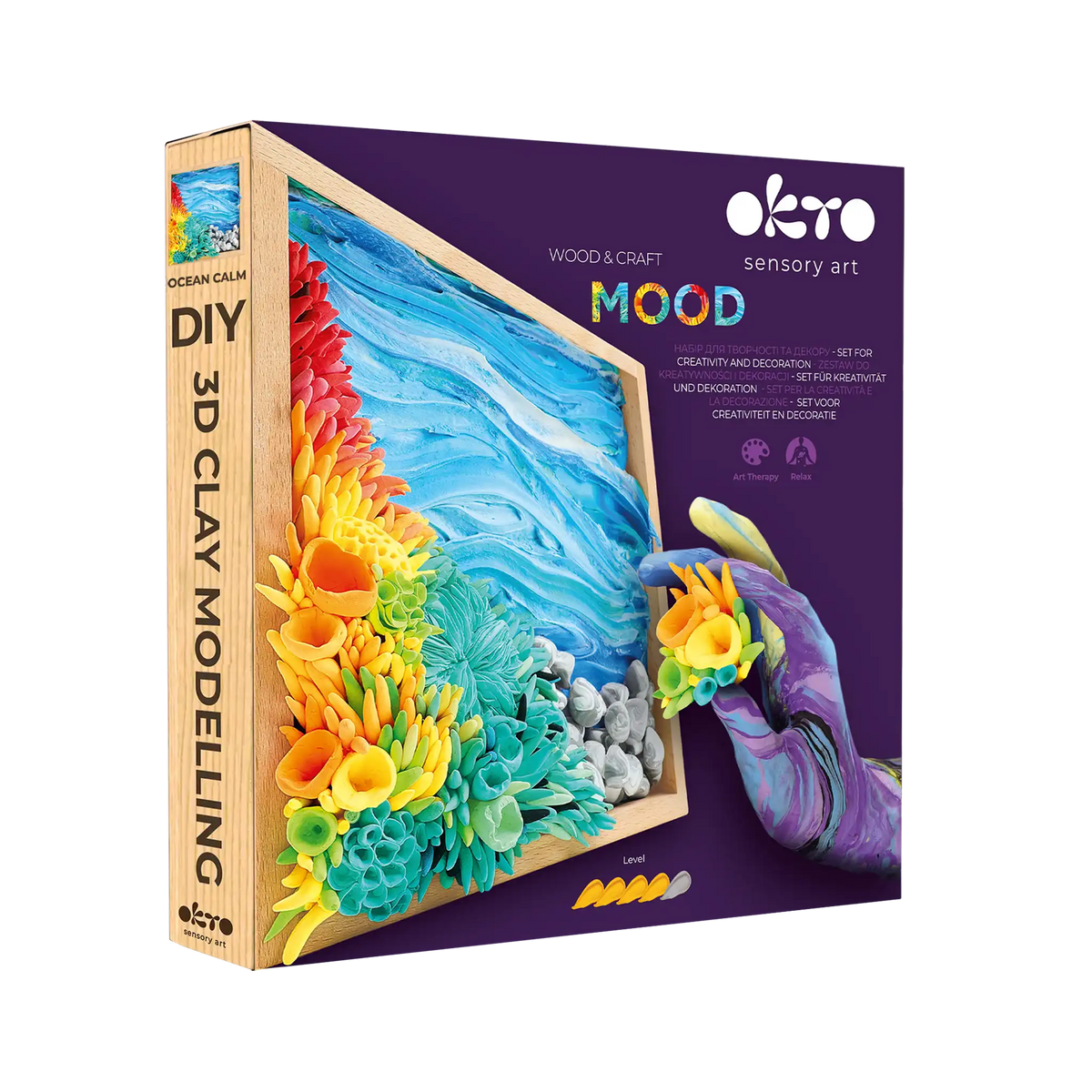 set Wood&Craft DIY "Mood" Ocean Calm