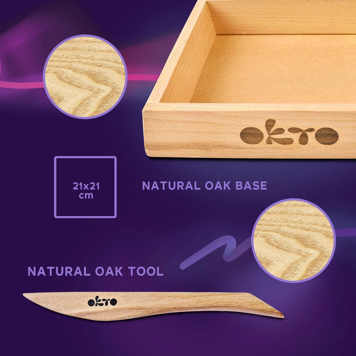 set Wood&Craft DIY "Mood" Ocean Calm