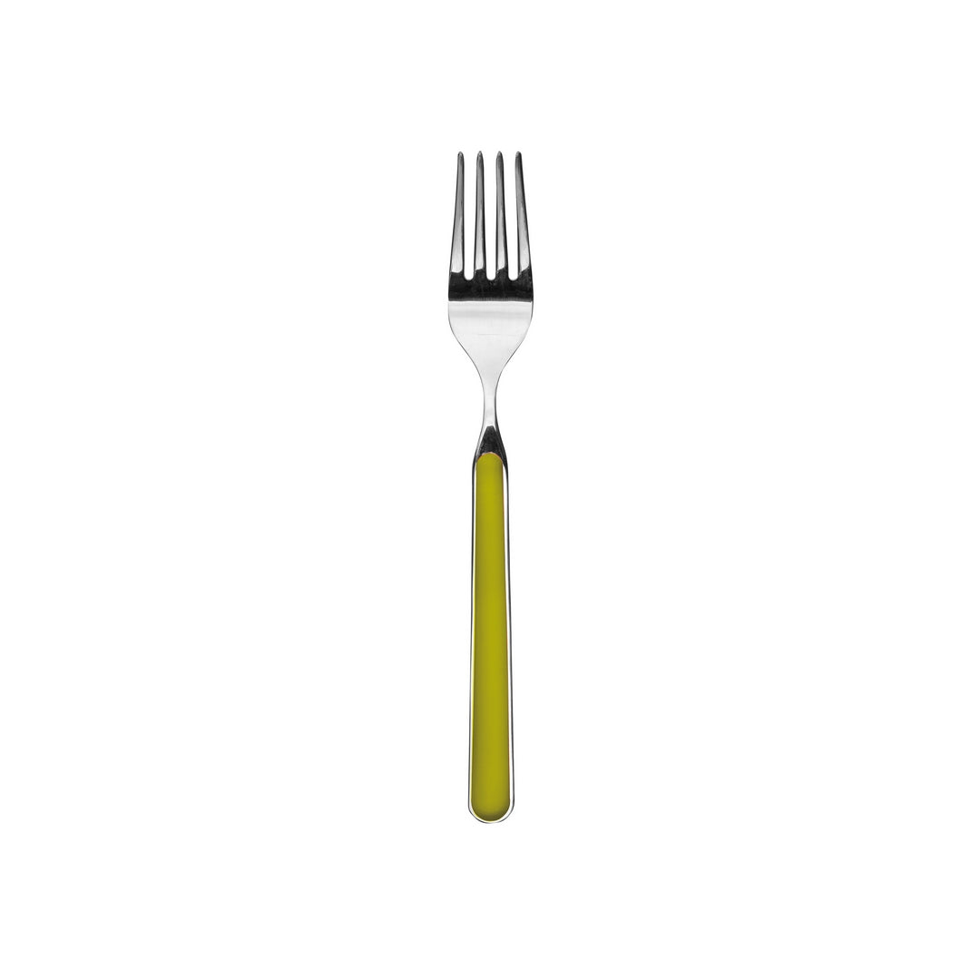 Mepra Salad Fork Olive-Green  6.9 inch SKU: 10Q71105