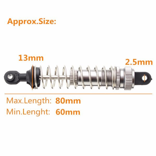 REMO A6955 Alloy Damp GTR Shock Absorbers For 1/16 Truggy Short Course 9115 Upgrade Parts