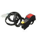 22mm 0.78 inch 12V Handle Switch Kill Stop Button Headlight ON OFF Universal for Motorcycle ATV