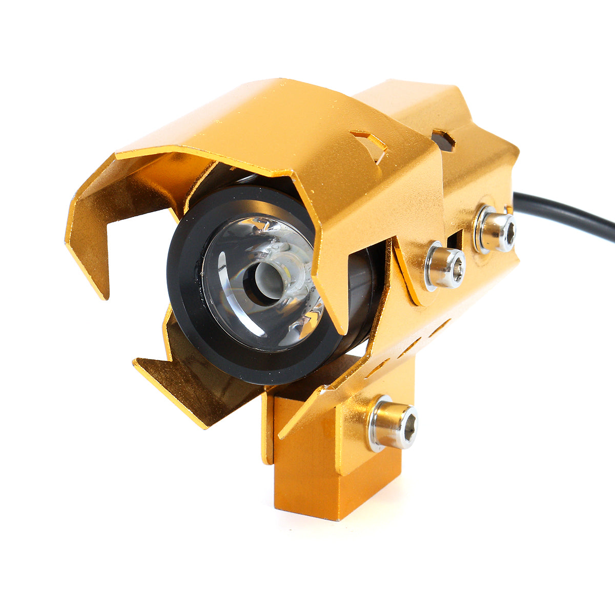 12-80V U8 10W 1500Lm LED Spot Fog Hi/Low Beam Motorcycle Bike Driving Light Headlight