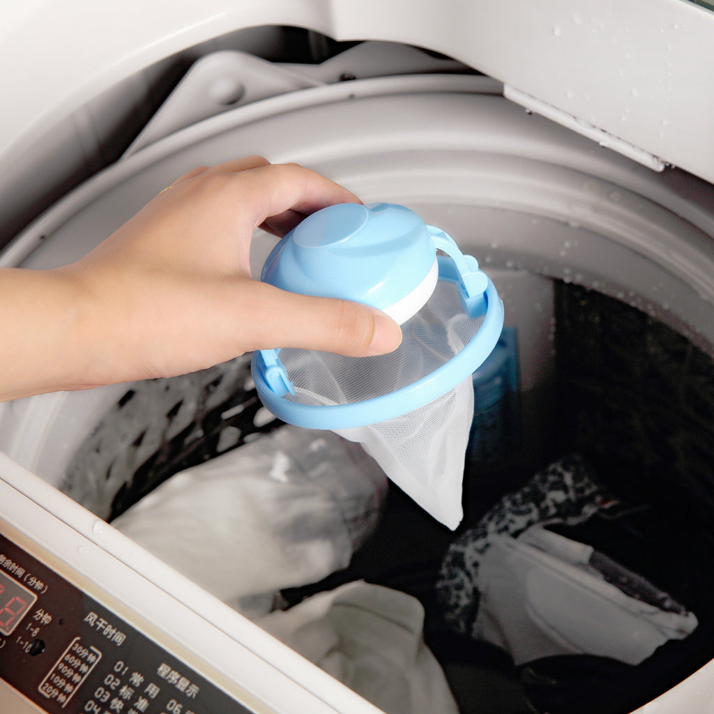 Honana BH-225 Mesh Laundry Filter Wool Washing Ball Hair Removal Device  Magic Floating Washing Bag