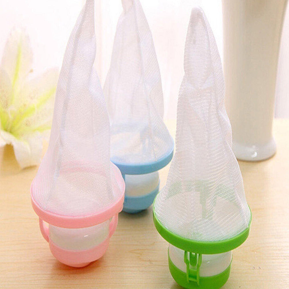 Honana BH-225 Mesh Laundry Filter Wool Washing Ball Hair Removal Device  Magic Floating Washing Bag