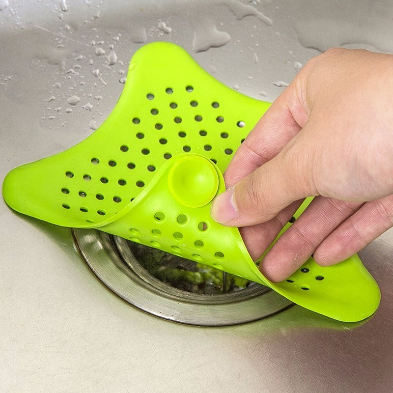 Silicone Suckers Kitchen Bathroom Sink Accessories For Bathroom Sucker Sink Filter Sewer Hair Coland