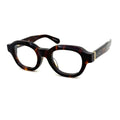 M1028 Optical Eyeglasses For Men Women Retro Designer Fashion Sheet Acetate Frame Detailed Elasticity Oval Style Anti-Blue Light Lens Plate With Box