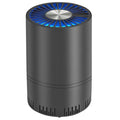 Air purifier home automatic smoke detector Hepa filter car air purifier USB cable low noise with luminous desktop black M240830
