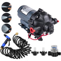 Washdown Deck Wash Pump Kit 12v 20 Lpm 70 Psi Caravan Rv Boat Marine
