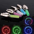 Neon bicycle sports lights mini LED bicycle taillights MTB wheels tire nozzles valve cover lights bicycle warning head and rear lights Y240921