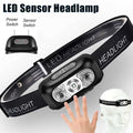 Strong Light Headlamp Mini LED Sensor Headlight Fishing Camping Powerful Head Torch Portable Waterproof Headlamp Work Light Z241129