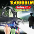 LED headlights with motion sensors for camping X250225