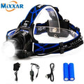 ZK30 rechargeable LED headlights/front headlights 18650 battery headlights for camping operations X250225