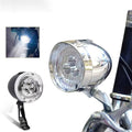 3 LED Vintage Bicycle Front Light USB Rechargeable Headlight MTB Flashlight Retro Design Cycling HeadLamp for Night Riding
