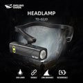 1pc Smilingshark TD0220 Headlight LED Headlamp Super Bright Head Lamp UltraLightweight Light for Camping Fishing 250624