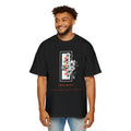 Bloom Bae Black Floral Oversized T-Shirt