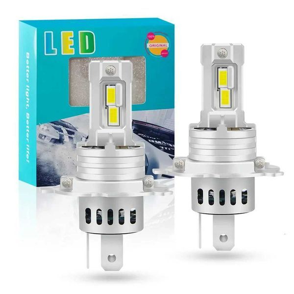H4 LED Powerful Car Headlight Bulbs 9003 HB2 High Low Beam 30000LM Super Bright Auto Lights Turbo Led Lamps 12V 6000K X250920