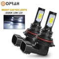 Oprah 2pcs H11 9005HB3 9006HB4 H7 H1 H3 880 881 H27 LED Fog Light For Car Headlight Fog Lamp DRL High Power 3570 SMD 12V White X250920