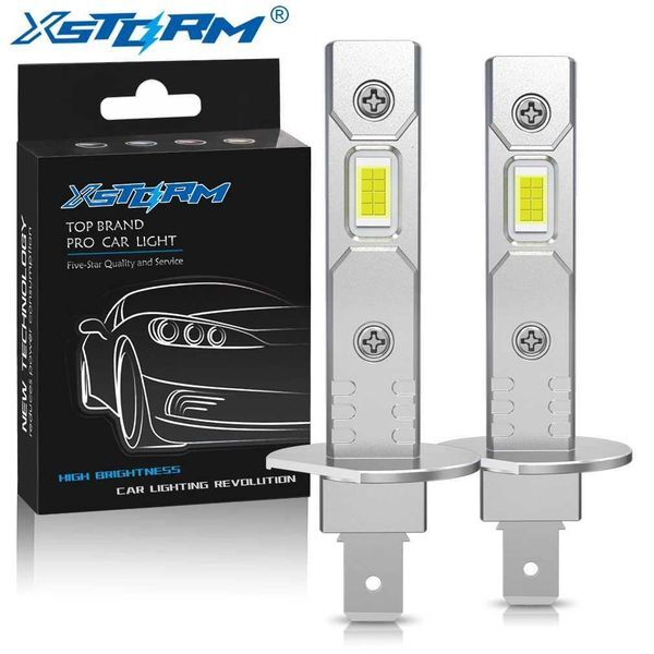 H1 H3 H7 LED Headlight Bulb Mini 60W 20000LM CSP for Car Headlamp Fan Light Auto Diode Fog Lamps 12V 6000K Automobile X250920