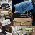 Color: Style1 - Shoulder Bags Fashion Crossbody Bag Chic Flap Shoulder Bag with Chain Detail Small White Clutch Leather Tote Designer Shoulder Handbags Lightweight for Daily Use
