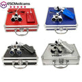 35x420 Dental Loupes with Headlight Magnifying Dental Lab Binocular Loupes Set Metal Box 3W Headlamp Q250924