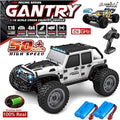 Color: Champagne - 16103 Fast Rc Cars 50kmh 116 Off Road 4WD with LED Headlights24G Waterproof Remote Control Monster Truck for Adults and Kids T251027
