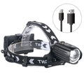 Color: Lamp holder plus USB cable - Strong Headlight Usb Display New Charging Can Input And Output Battery Headlight
