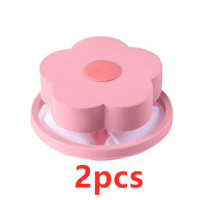 Color: Pink 2pcs - 2018 Hot Sale Filter Bag Mesh Filtering Hair