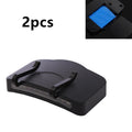 Color: Black Recharge 2pcs - Outdoor headlights led charging cap light camping adventure cap light