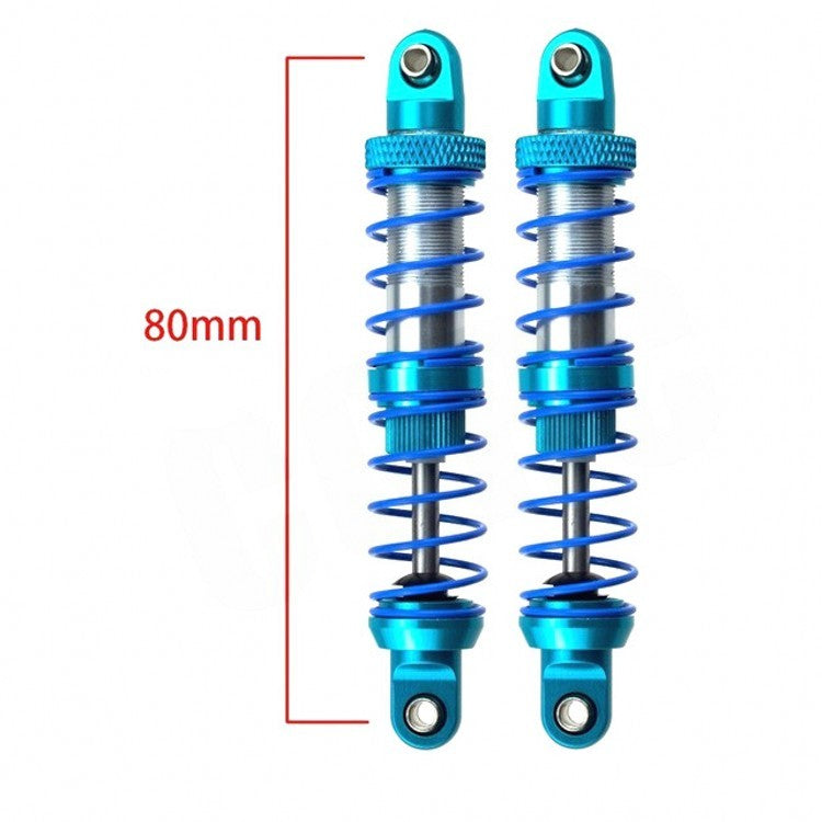 Simulated hydraulic shock absorber