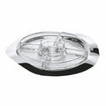 Mepra Hors D'Oeuvre Tray With 5 Compartments; Millenium D: 13-3/4" SKU: '200166