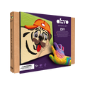 Coloring with clay set by numbers PUG DOG