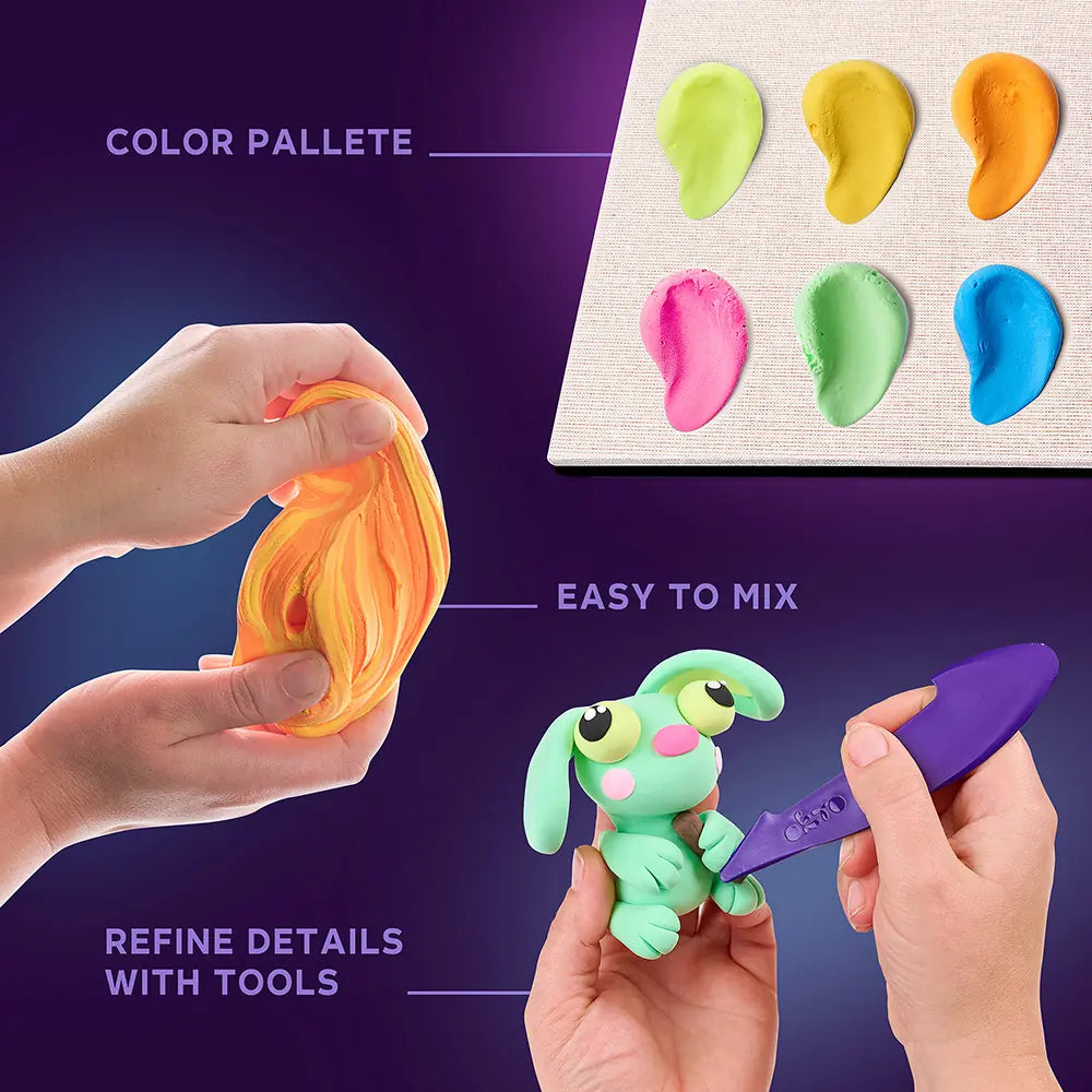 Wood&Craft DIY set "Little Worlds" Bunny Moon