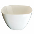 Mepra Polycarbonate Square Bowl; L: 3-7/8" W: 3-7/8" White SKU: 230590P