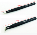 Size: 108mm, style: Straight Tweezers - A twill oil grid kitchen oil filter strainer fishing Soybean Milk nest 201 stainless steel net flour