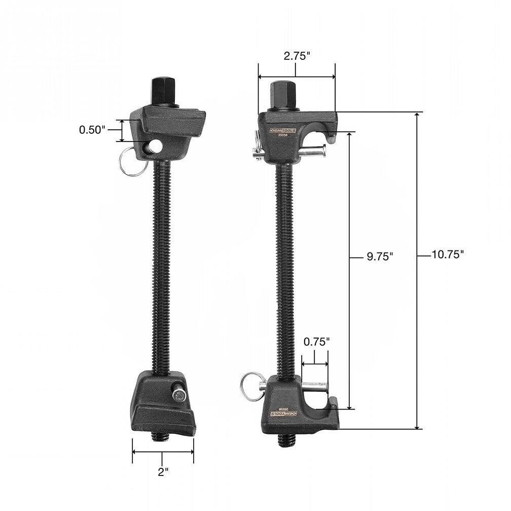 OEM Tools MacPherson Strut Spring Compressor (2-Piece)