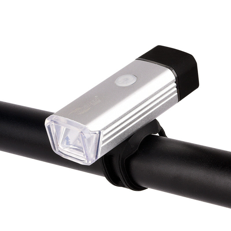 Style: 180LM, Color: White - USB charging night riding headlight