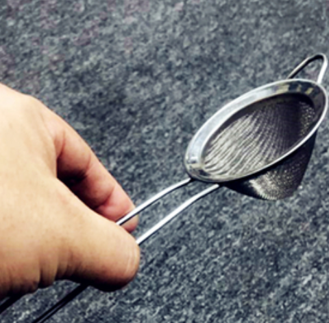 Size: 7x20cm, style: Stainless steel - A twill oil grid kitchen oil filter strainer fishing Soybean Milk nest 201 stainless steel net flour