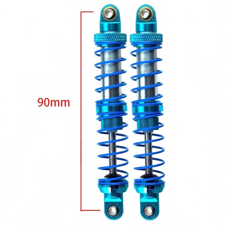 Simulated hydraulic shock absorber