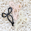 Annie Bow Hair Claw Set Of 3-0