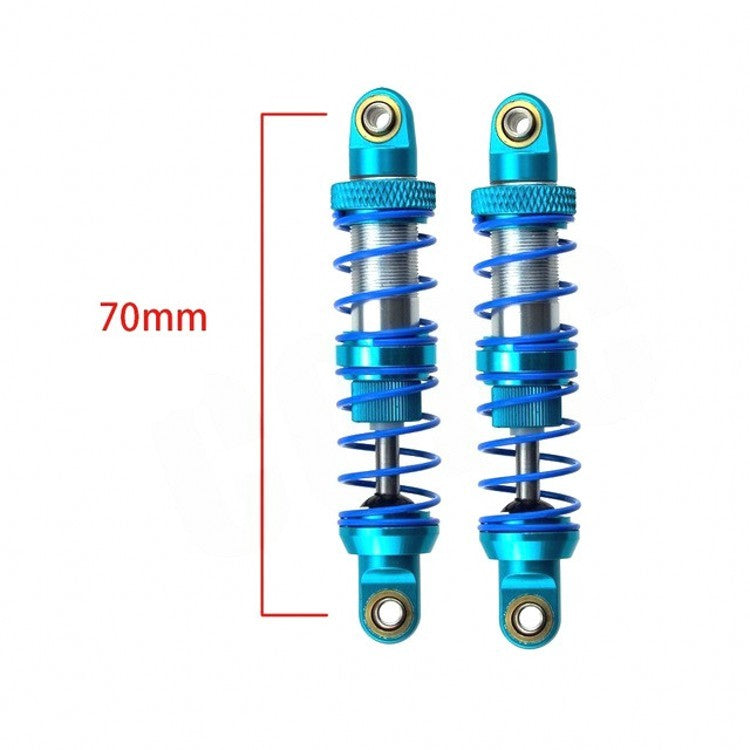 Simulated hydraulic shock absorber