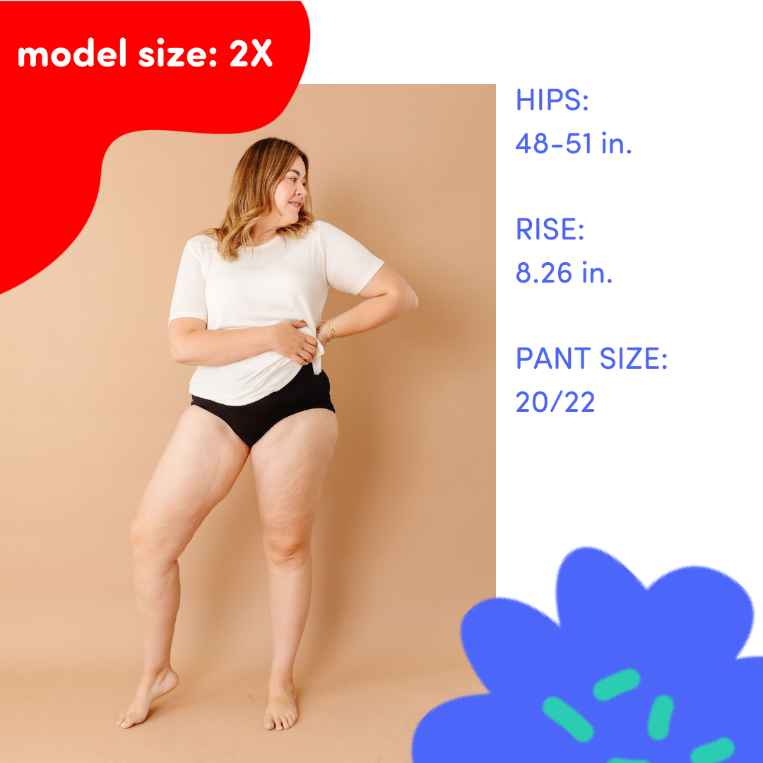 6 Pack Period Underwear