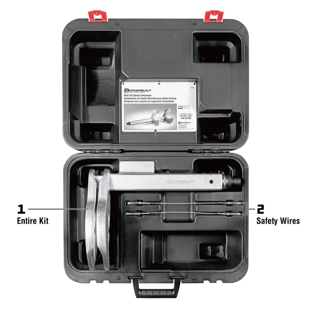 PowerBuilt Strut Coil Spring Compressor Tool
