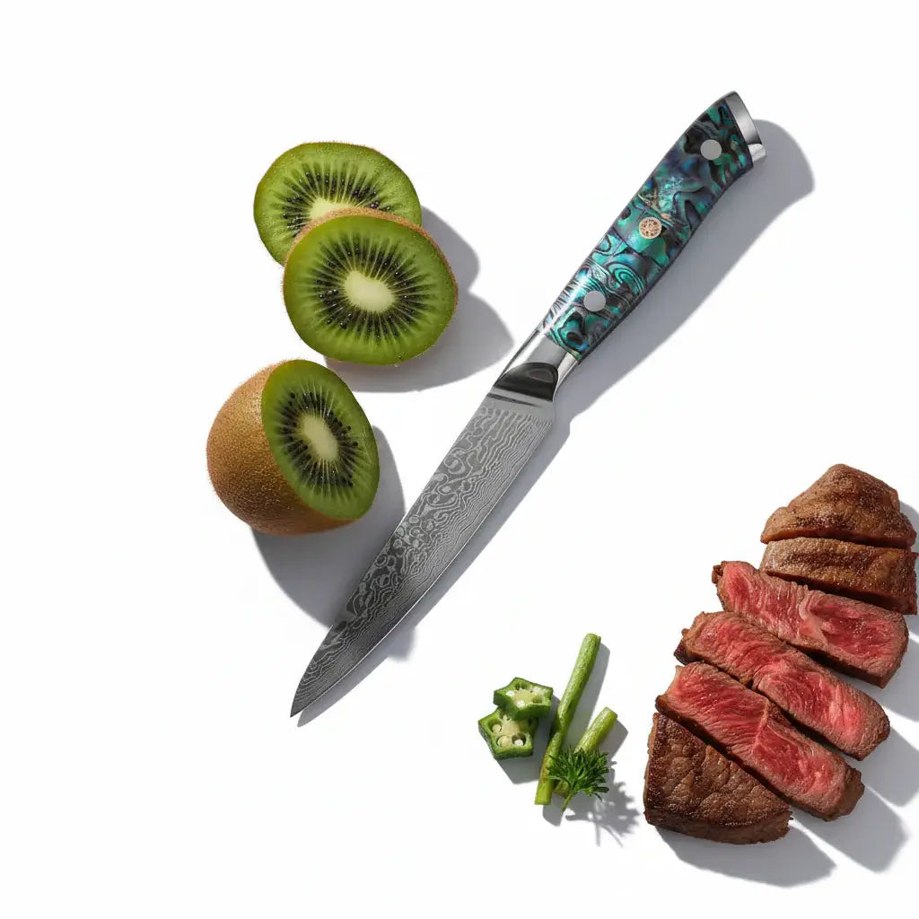 67 Layer Damascus Steel Utility Knife Professional Kitchen Knife