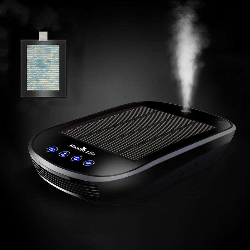 Color: Black, Style: K13 Filter - Solar car air purifier