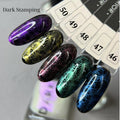 DARK - Stamping Polish  Blue Chameleon #46, 10ml