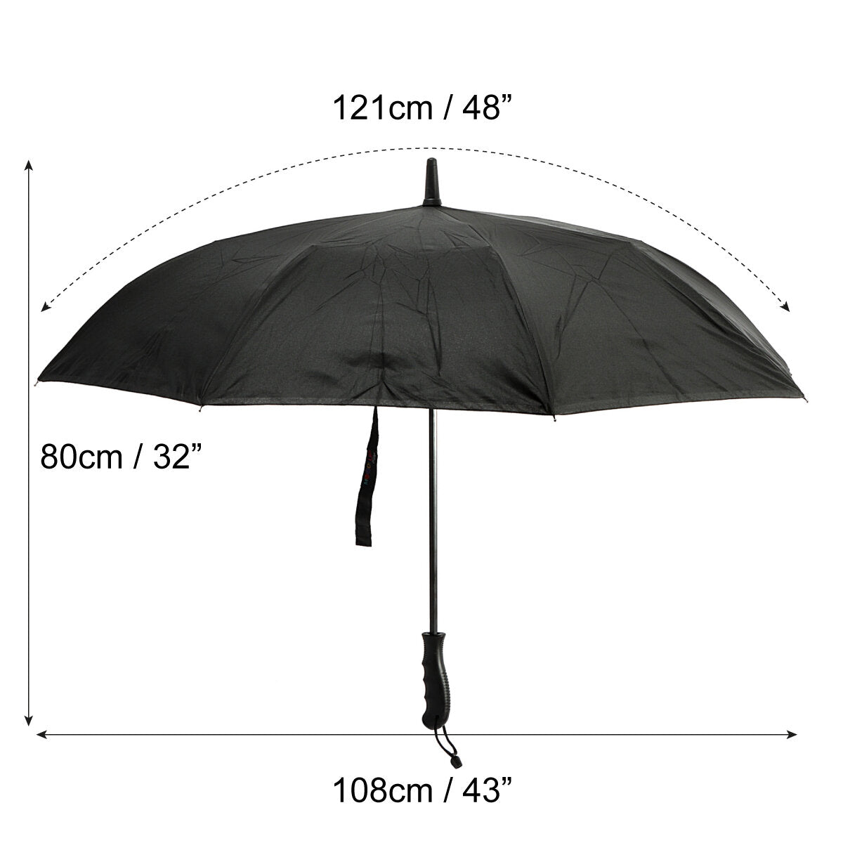 Biggdesign Moods Up Reverse Black Umbrella For Rain