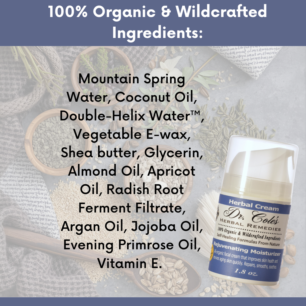 Dr. Cole's Rejuvenating Facial Moisturizer 1.8 oz SixPak